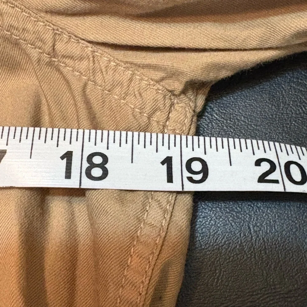 J. Crew Women's Khaki Button-Down Shirt